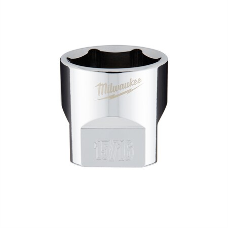 Milwaukee Tool MilwaukeeÂ® 3/8 in. Drive Socket SAE Standard, 15/16 in. 45-34-9071